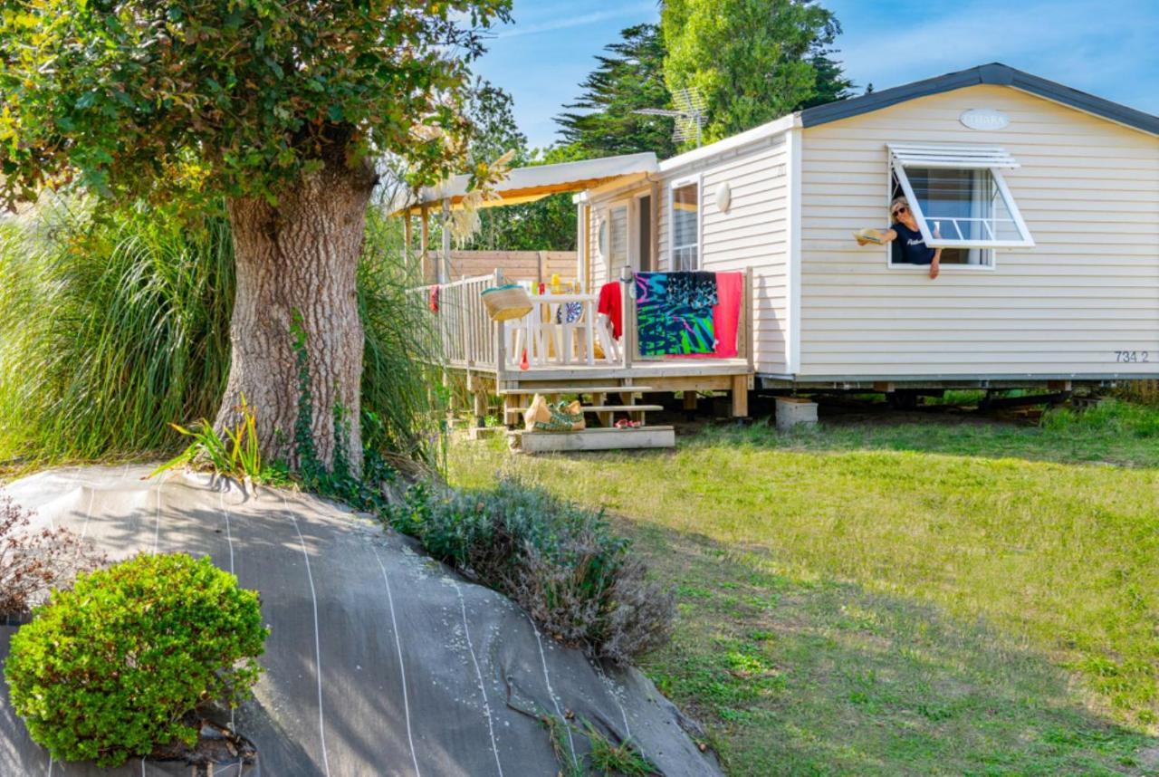 Camping Les Carolins Saint-Lo-d'Ourville 외부 사진