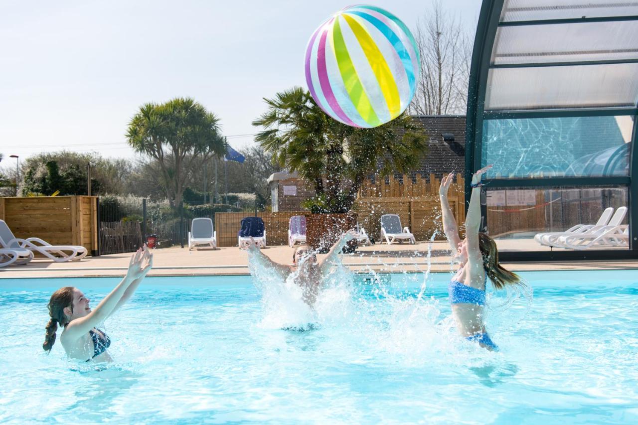 Camping Les Carolins Saint-Lo-d'Ourville 외부 사진